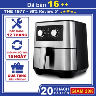 Nồi chiên không dầu chính hãng cao cấp 5/7/9.2 Lít, Nồi chiên nướng đa năng tiện lợi bảo hành 12 tháng