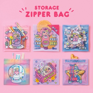 Túi zipper cute chống nước