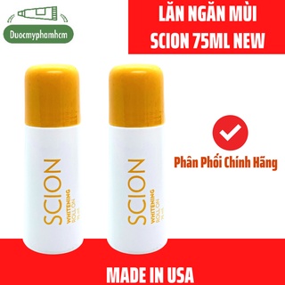 Lăn Khử Mùi Scion Whitening Roll On-  Lăn Ngăn Mùi Không Gây Ố Vàng Áo - 75ml