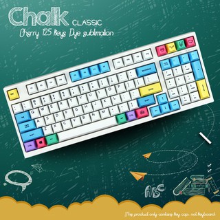 Set Keycap Cherry Chalk 125