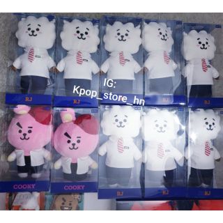Sẵn offical BT21 schooling standing doll gấu bông học sinh