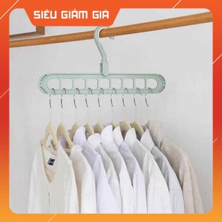 Sale sốc -  Móc treo quần áo đa năng 9 lỗ tiết kiệm diện tích - (HCM)