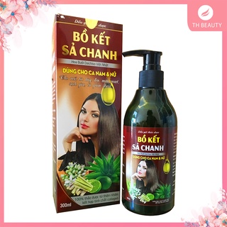 <THẬT 100%> Dầu gội bồ kết sả chanh (Nâu)
