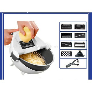 BỘ NẠO ĐA NĂNG 9 MÓN KÈM RỔ ĐỰNG