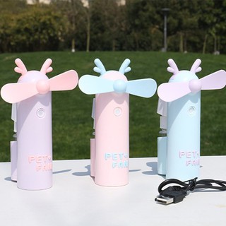 Quạt phun sương cầm tay Pet Fan