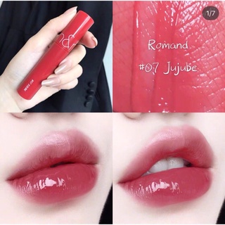 Son bóng Romand Juicy Lasting Tint #07 Jujube  Hồng đất thiên hồng
