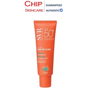 Kem chống nắng trong suốt không nhờn dính SVR Sun Secure Fluide SPF50+ 50ml [NHẬP KHẨU CHÍNH HÃNG 100%]