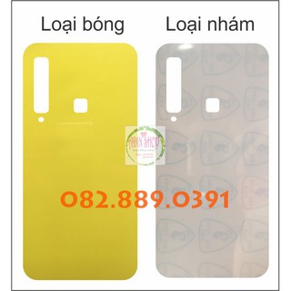 Dán PPF Samsung A9 2018 dành cho màn hình, mặt lưng, full lưng viền siêu bảo vệ loại bóng, nhám