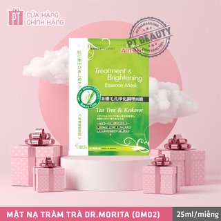 Lẻ 1 Miếng Mặt Nạ Tràm trà Dr.Morita Giúp Giảm Mụn