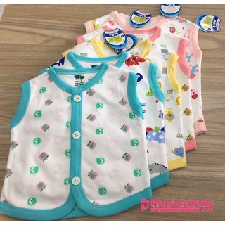 ÁO KHOÁC GILE COTTON BIBO CHO BÉ SƠ SINH
