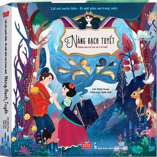 Sách tương tác - Lật mở xuyên thấu - Bí mật phía sau trang sách - Nàng Bạch Tuyết