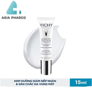 Kem dưỡng giúp giảm nếp nhăn &amp; săn chắc da vùng mắt Vichy