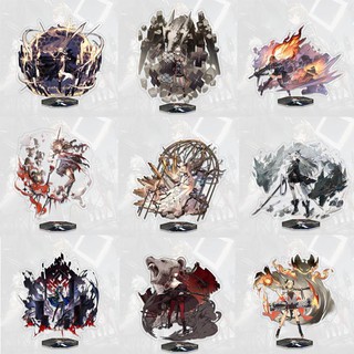 Mô hình nhân vật mica standee Arknights in hình anime chibi trang trí trưng bày