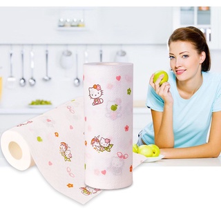 Giấy lau đa năng dạng cuộn có hoạ tiết siêu dai, thấm hút tuyệt đối, Giấy Lau Đa Năng - Khăn Lau Bếp, Lau Tay 220 Tờ 1 C