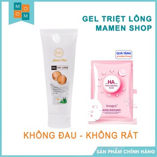 Gel tẩy lông dưỡng trắng không đau không rát triet long Mamen Shop[Hàng chính hãng]