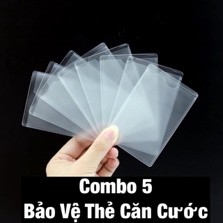 Set 5 Bọc căn cước công dân thẻ atm thẻ học sinh