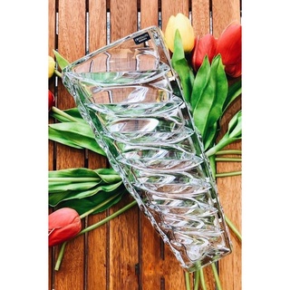 Lọ hoa Cao Cấp Bohemia Facet 30,5cm (Made in Germany)
