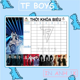Thời khóa biểu TF Boy