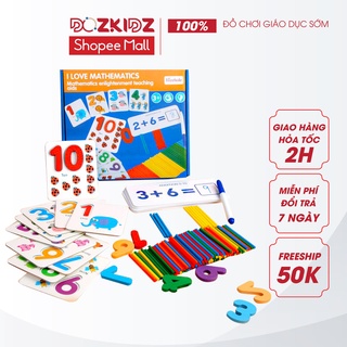 [Mã INCU20 giảm 20K đơn 150K] Đồ chơi giáo dục - Bộ học cụ toán 151 chi tiết - DOZKIDZ