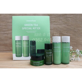 Bộ kit dưỡng da trà xanh Innisfree Green Tea Balancing Special Kit Ex