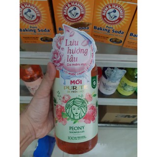Sữa tắm hoa mẫu đơn Purité 850ml  date 2024