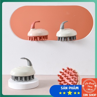 Lược gội đầu Silicon LƯỢC MASSAGEBàn chải gội đầu Silicon Massage da đầu, giúp thư giãn lưu thông mạch máu