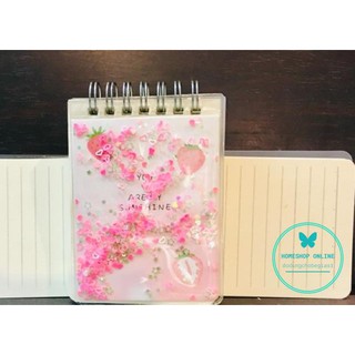 Sổ tay nhũ chảy sổ viết kim tuyến sổ học sinh dành cho bạn gái