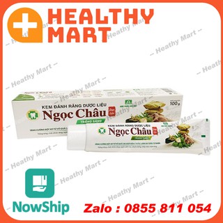✔️️️ Kem đánh răng dược liệu Ngọc Châu trắng sáng