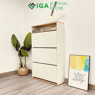 Tủ Giày IGA Thông Minh Multil 3F Phong Cách Hiện Đại - GP112