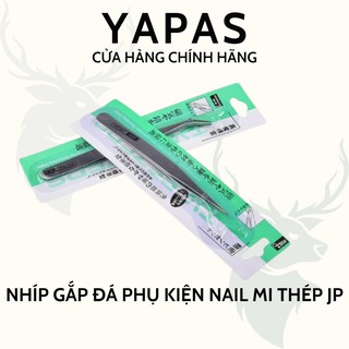 Nhíp gắp đá nail, nhíp đính đá móng tay thép Nhật