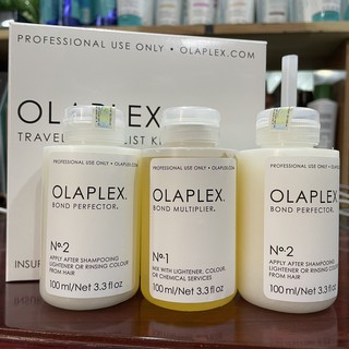 🇺🇸Olaplex🇺🇸 Phục Hồi Tóc Olaplex Cho Tóc Cháy Nát Hư Tổn Nặng 100mlx3