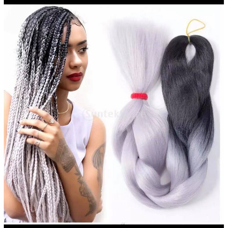 Bím tóc omber làm dreadlock, box braid, tóc nối
