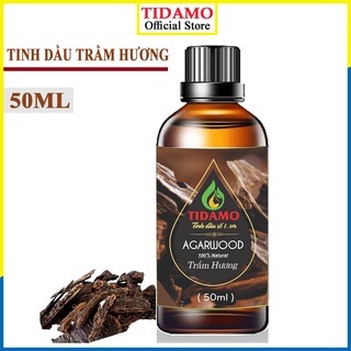 Tinh Dầu Xông Phòng TRẦM HƯƠNG 50ML Chính HãngTIDAMO Cao Cấp Từ Thiên Nhiên Giúp Bảo Vệ Sức Khỏe, Thơm Phòng Thư Giãn