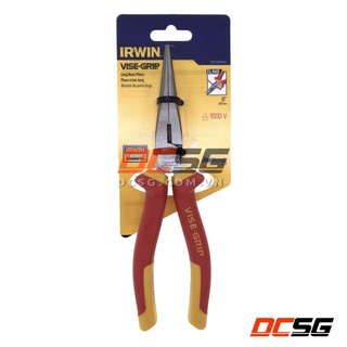 Kìm nhọn 8"-200mm cách điện 1.000V IRWIN VISE-GRIP 10505869NA |DCSG