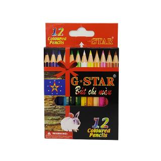 Chì 12 Màu GStar Ngắn - Gstar