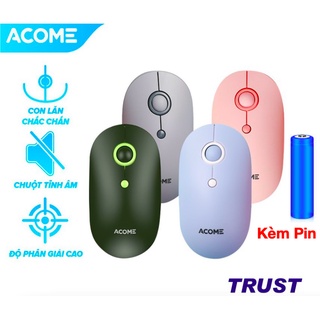 [Kèm Pin] Chuột Không Dây ACOME AM300 2.4GHz Tĩnh Âm - BẢO HÀNH 12 THÁNG