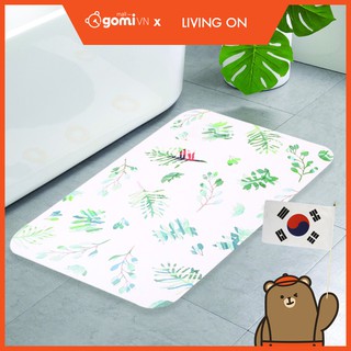 Thảm đá lau chân siêu thấm loại lớn LIVING ON GomiMall