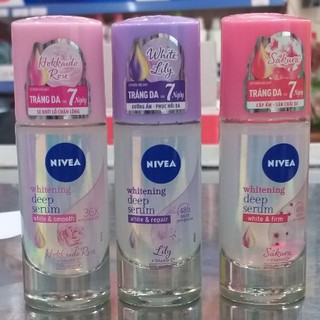 LĂN KHỬ MÙI SERUM NIVEA CHAI 40ML