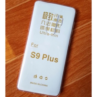 Ốp lưng Silicon trong suốt Samsung S9plus