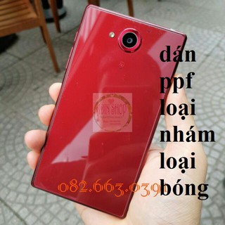 Dán mặt lưng PPF, carbon Sharp Xx 404SH chống trầy xước