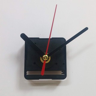 Bộ kim đen thẳng 7cm và Máy đồng hồ treo tường Taiwan loại tốt - Kim trôi trục 5mm
