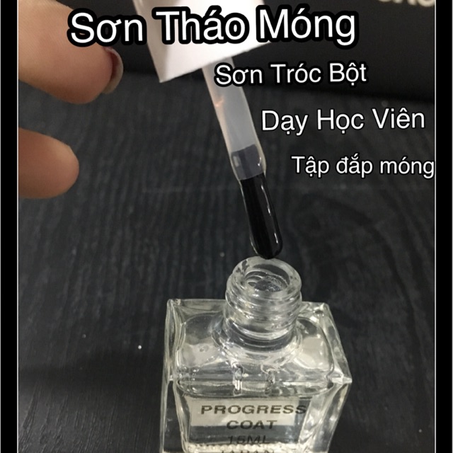 Sơn Tróc Bột - sơn tháo móng