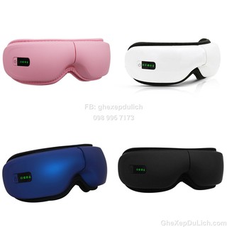 [BH 1 NĂM]Máy Mát Xa Xông Hơi Cho Mắt Eye Massage Tích Hợp Bluetooth Nghe Nhạc Thư Giãn
