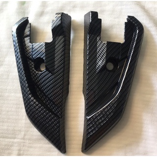 Ốp Gác Chân Sau Lớn Honda SH 2017, SH 2018, SH 2019 Carbon - Phụ kiện đồ chơi, ốp trang trí, bảo vệ Honda SH cacbon