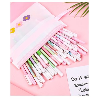 Bút Mực Nước 20 cây pilu set kèm túi như ảnh mực đen BUTNUOC08