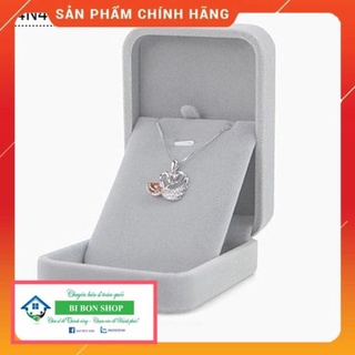 *HOT* [H4N4-Giá xưởng] COMBO 20 Hộp dây chuyền - Hộp đựng trang sức bọc nhung cao cấp kiểu nắp gập