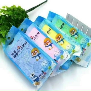 #New - hot# Bông tắm kỳ ghét - bông kỳ cọ tắm cho trẻ em, người lớn - bông mềm, dai, đàn hồi tốt như cao su non (loại 1)