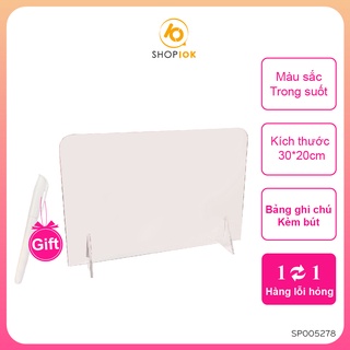 Bảng ghi chú trong suốt để bàn làm việc, ghi nhớ list công việc hàng ngày - SP005278
