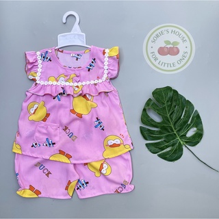 [Ảnh thật][7-26kg] Bộ tole lanh ĐÙI bé gái
