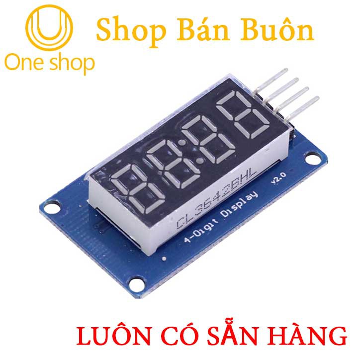 Module LED 7 Thanh 4 Số TM1637